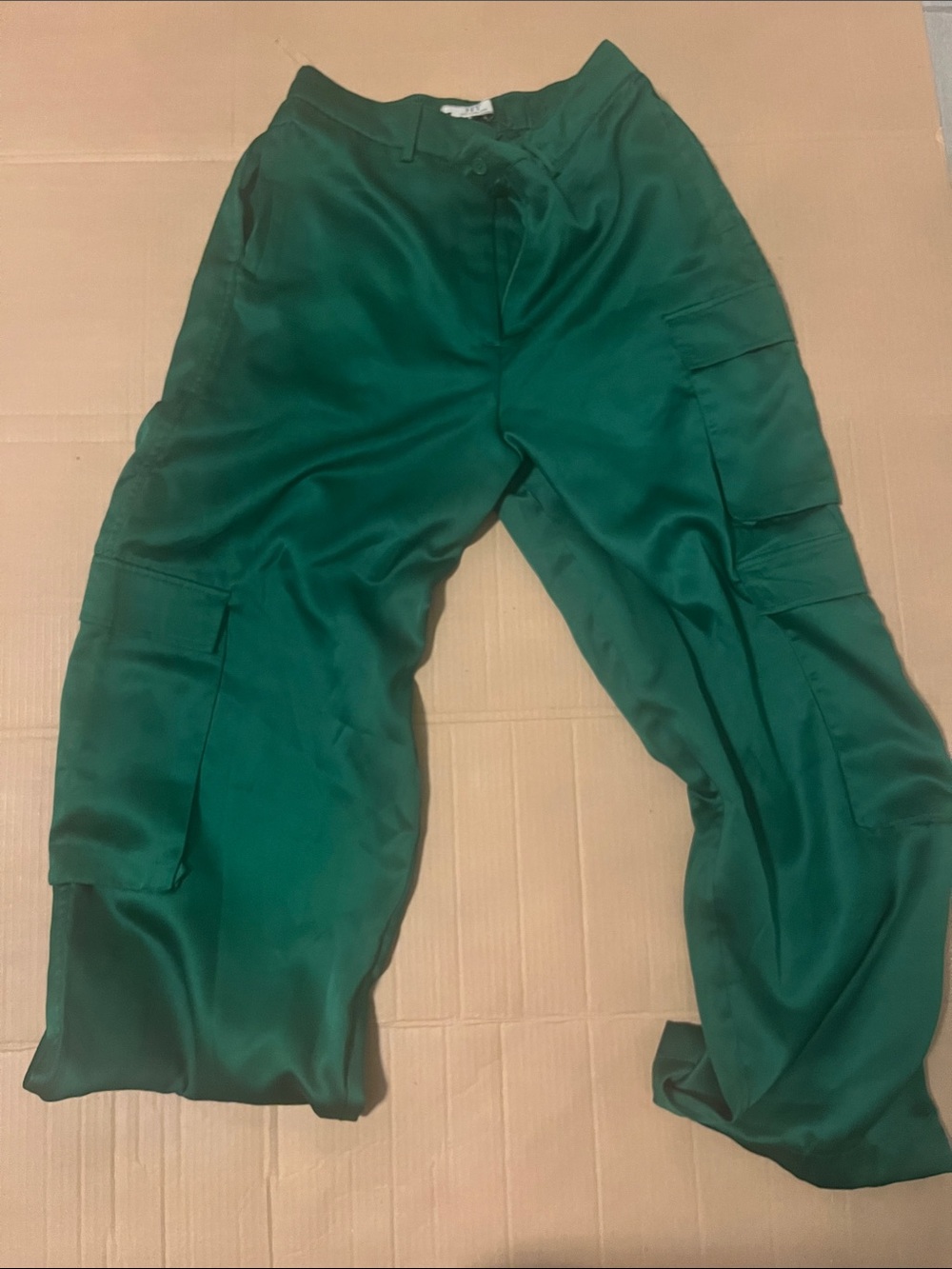 green cargo pants